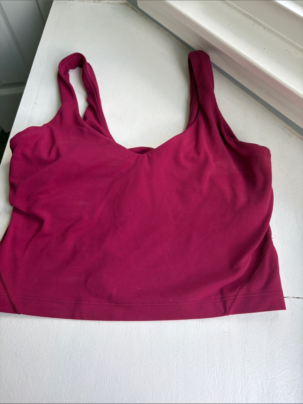 lululemon athletica Magenta Sports Bra Tank Top